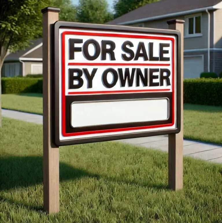 For Sale By Owner Appraisal Sign