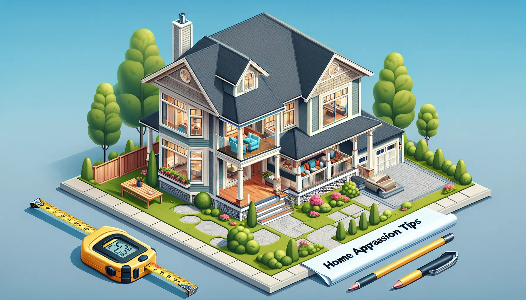 Virginia Beach home appraisal preparation illustration