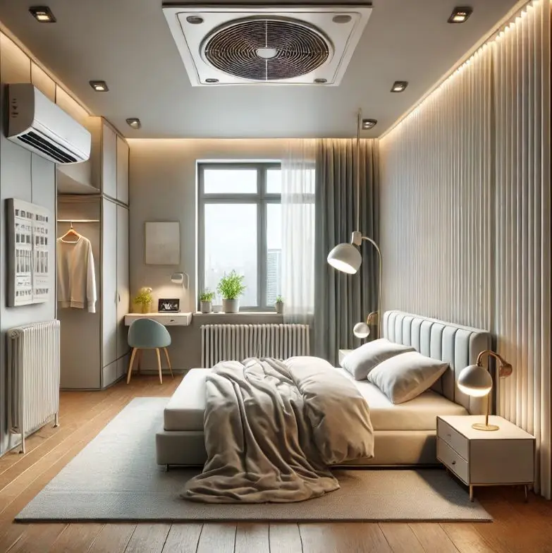 Proper heating and ventilation for bedroom appraisal standards