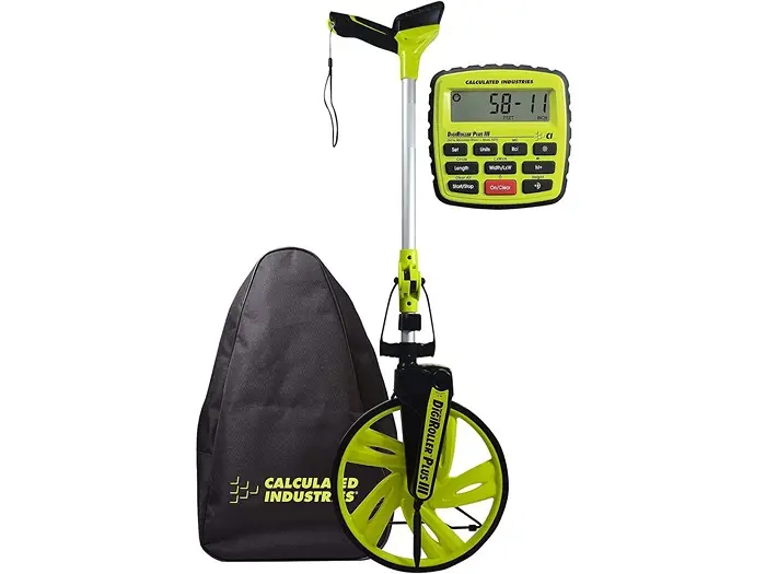 Calculated Industries DigiRoller Plus III measuring wheel with digital display