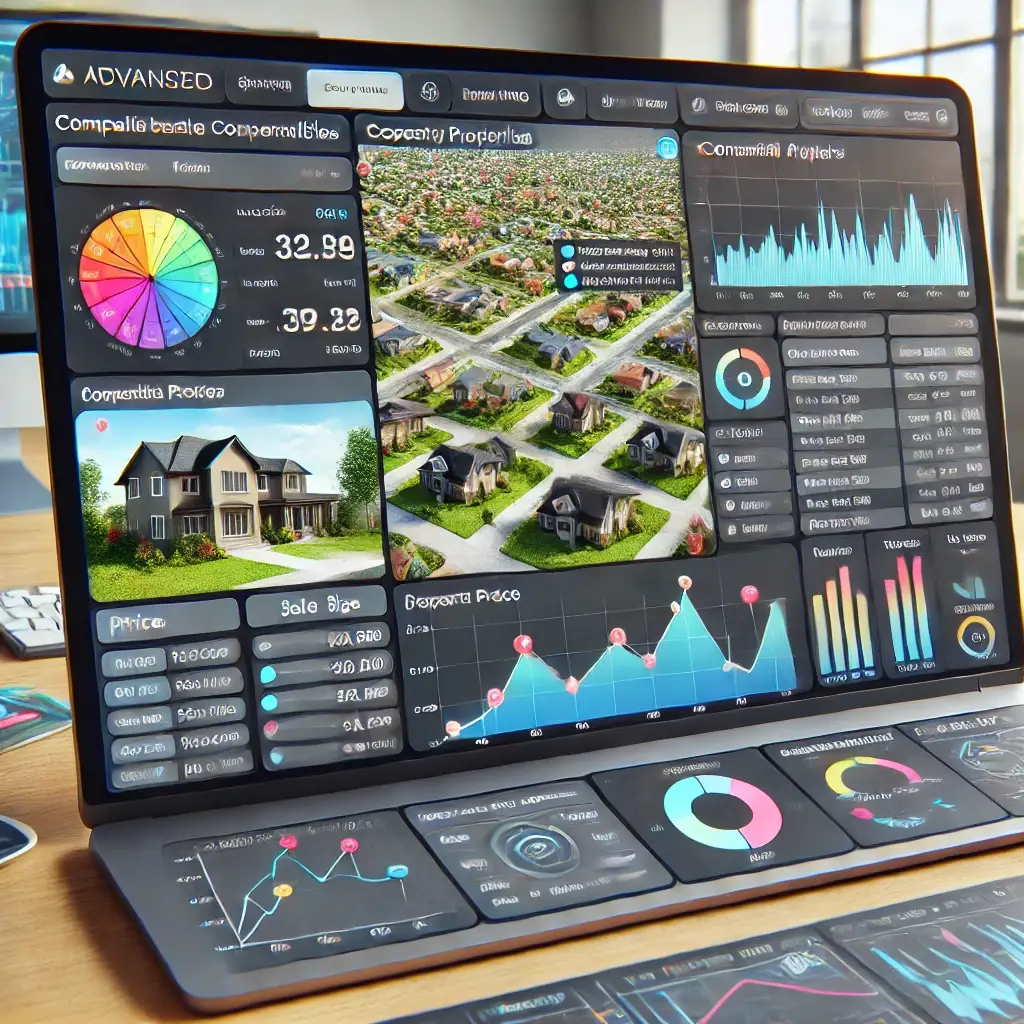 Digital tools and software for analyzing real estate comparables
