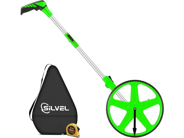 SILVEL 12 Inch measuring wheel with foldable handle