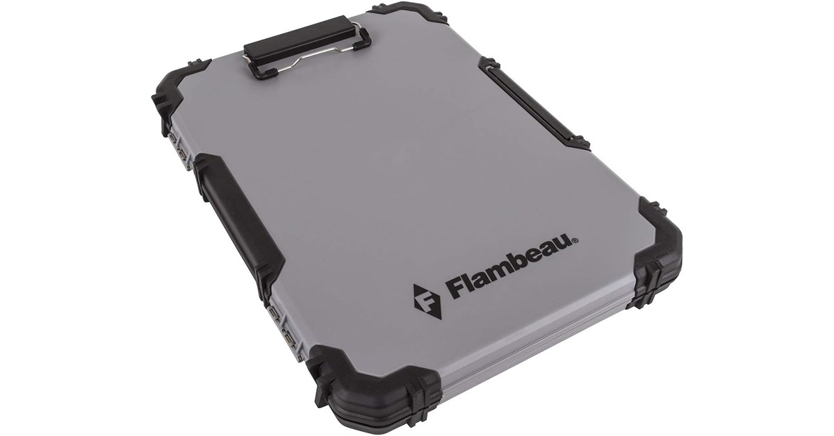 Flambeau Heavy-Duty Contractor Clipboard with Sturdy Metal Frame for Home Appraisal Site Inspections