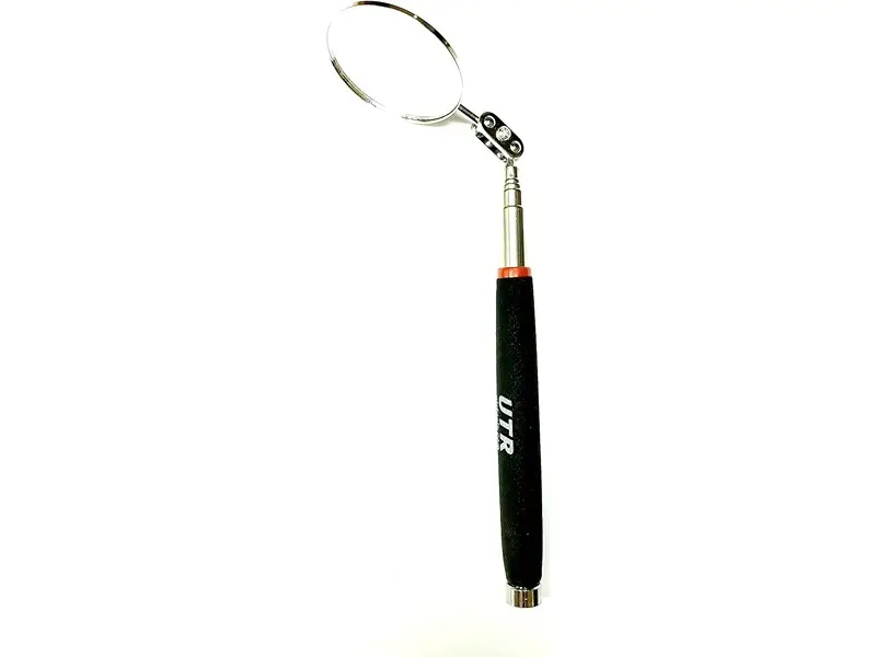 Perfect 2-in-1 Telescopic Mirror with 360° rotation for versatile real estate inspections.