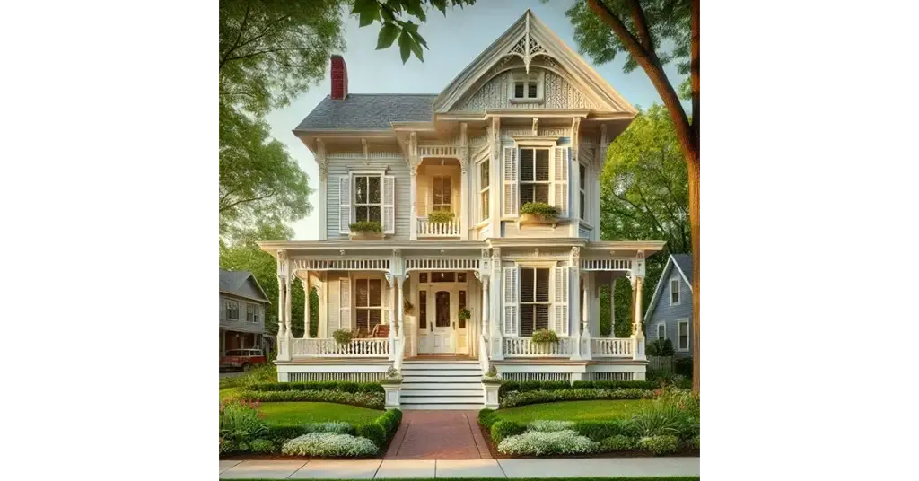 A beautifully restored historic home with a classic exterior.