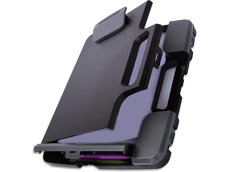 Tradetop plastic portable clipboard with storage, a lightweight and practical option for everyday professional use.
