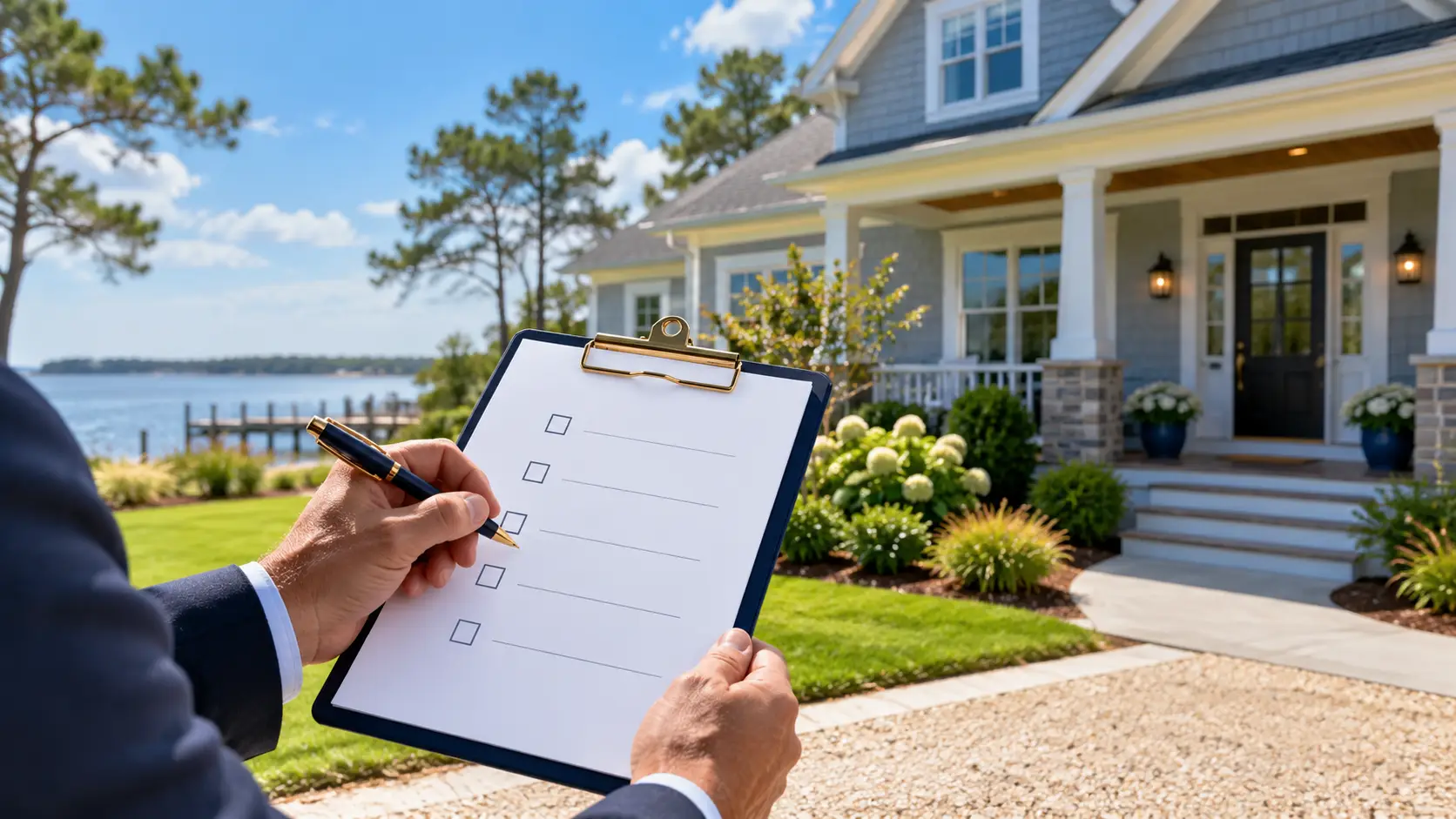 Appraisal checklist prepared for a Virginia home visit